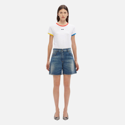 Джинсовые шорты женские MSGM