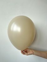 S Шар пастель 12'' / 30 см №17 белый песок (БГ-17)