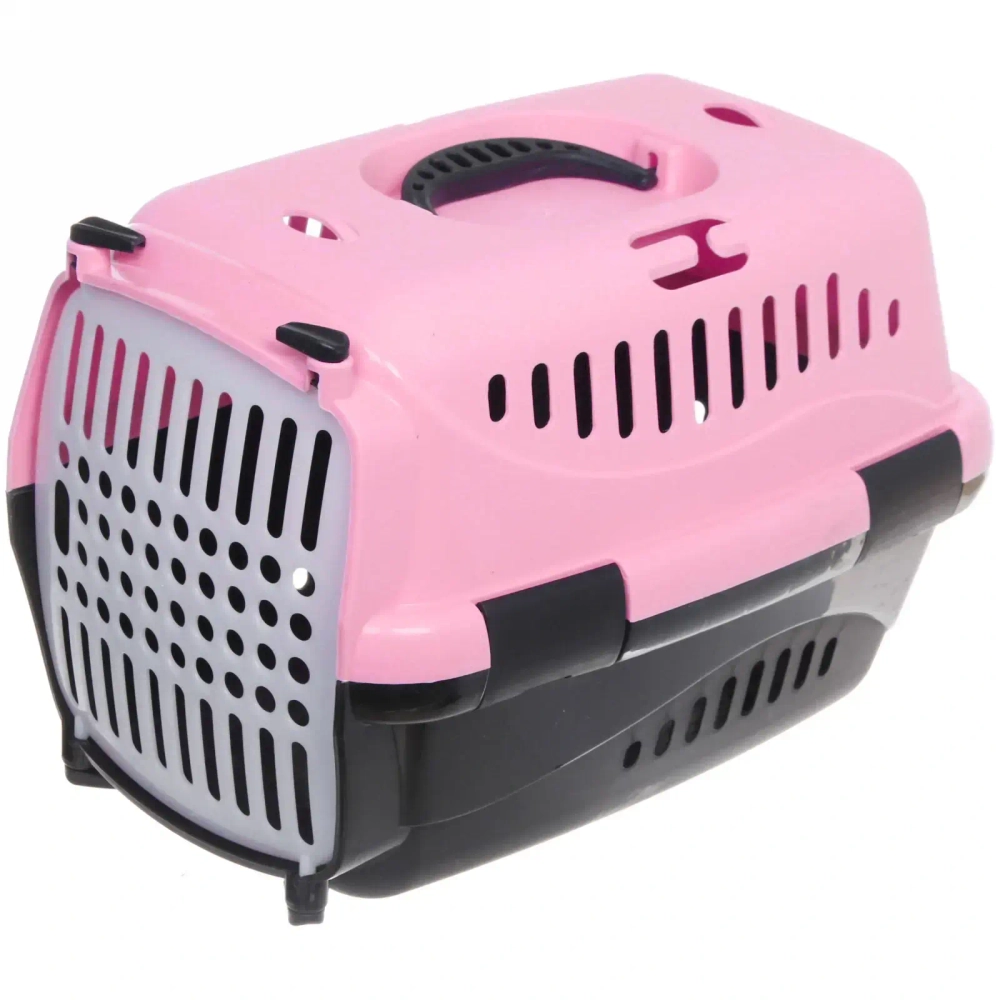 Переноска для животных «ЛЮБИМЫЙ БРО», цвет розовый, 42*31*25см/до 7кг (Лейбл)