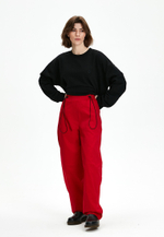 Объемные брюки-карго