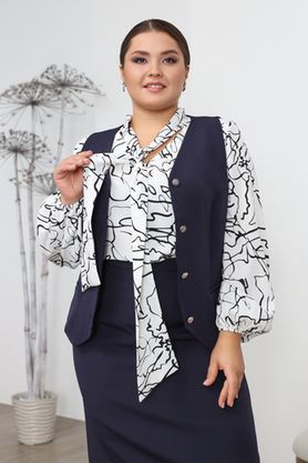 Цена на Блузка-4763 больших размеров