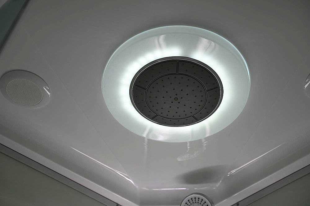 Душевая кабина AvaCan C Серия C3010 LED 100х100 с гидромассажем, с подсветкой