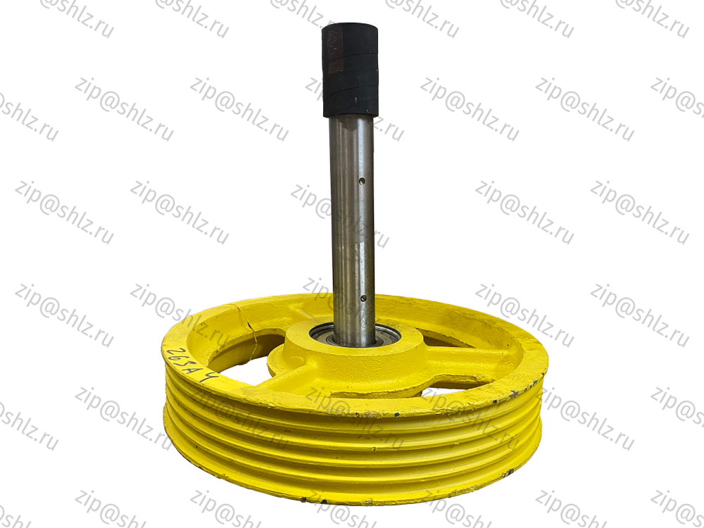 Блок отводной 435х4х10 в сборе с подшипниками (с осью) 0601Е.02.00.600