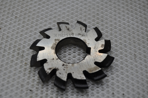 Фреза модульная М2,25 №2 (HSS) z=12