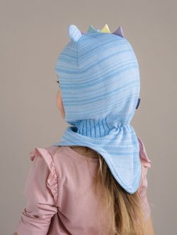 Шлем зимний вязаный (Голубое небо) UNIC