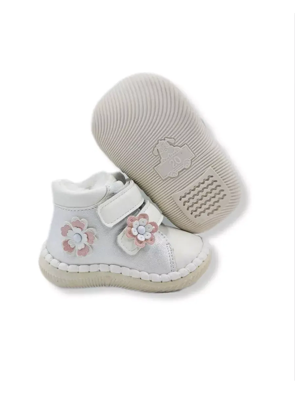 Ботинки-пинетки для малышки демисезонные весна