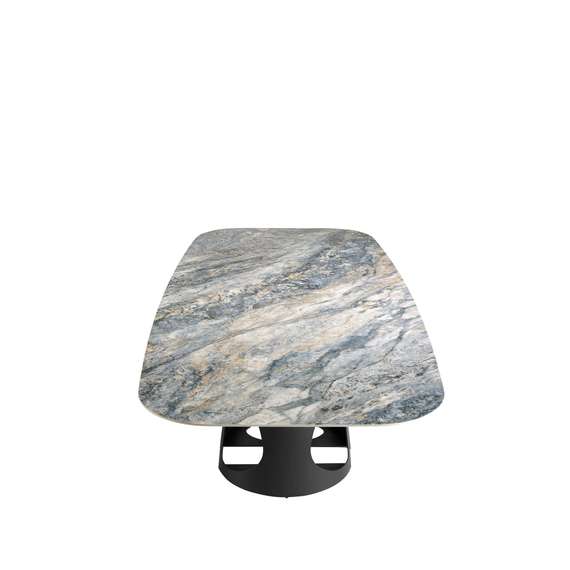 Овальный обеденный стол 1136/DT959 из мраморной керамики