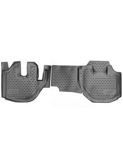 Коврики в салон для ISUZU ELF (NPR75), 2010-, 2шт. (полиуретан) ELEMENTAN0315210.F