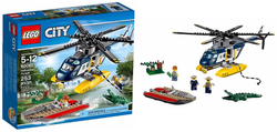 LEGO City: Погоня на полицейском вертолёте 60067 — Helicopter Pursuit — Лего Сити Город