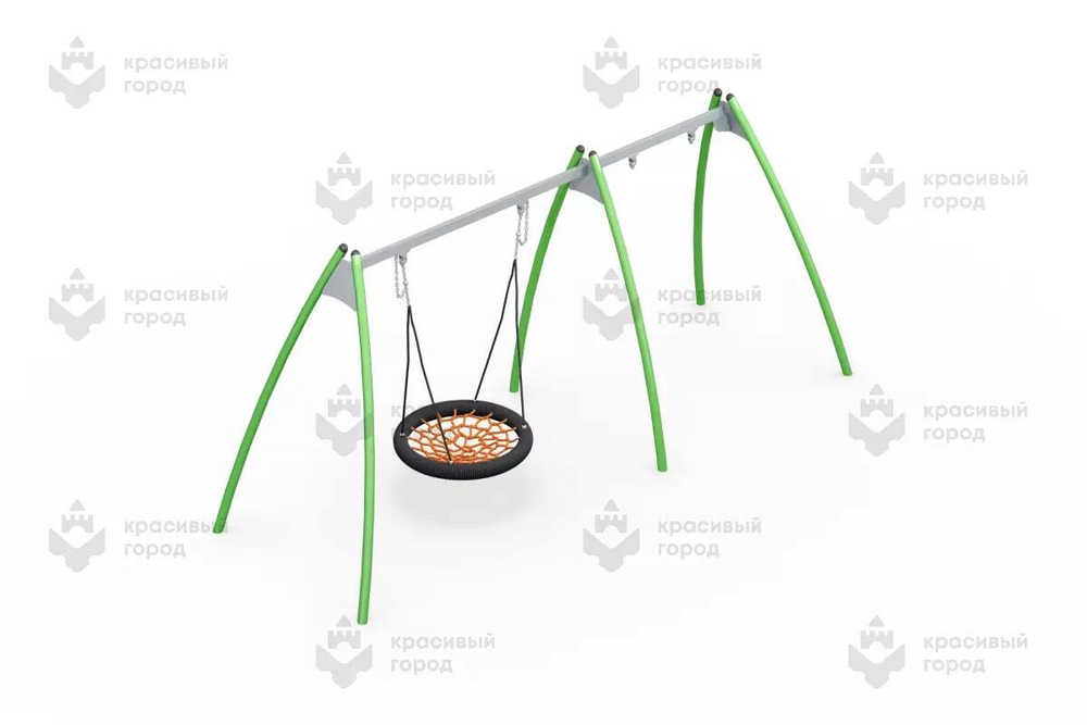 Качели металлические тип-1 Гнездо