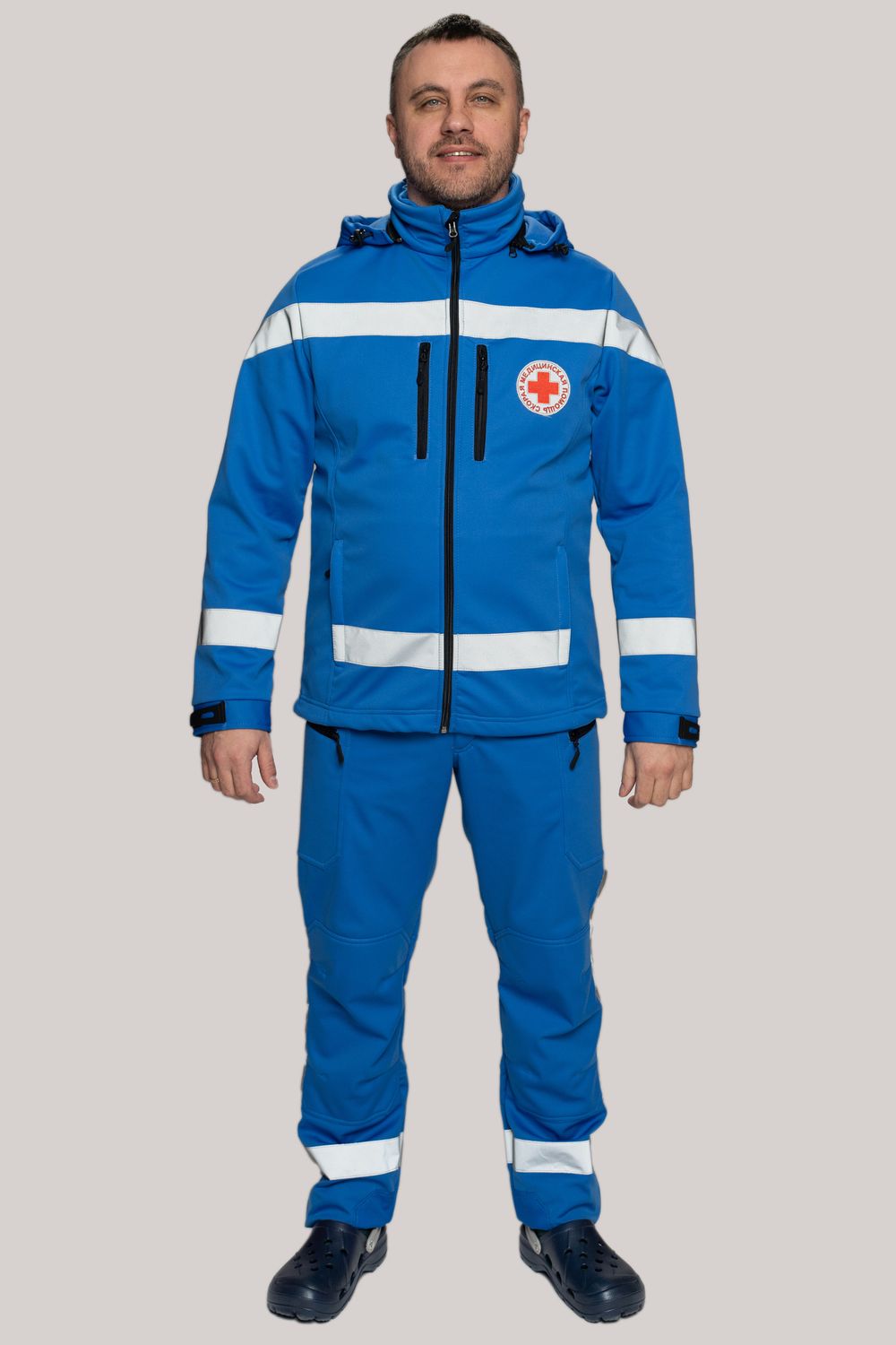 Костюм демисезонный мужской Скорая помощь MedicLine SOFTSHELL