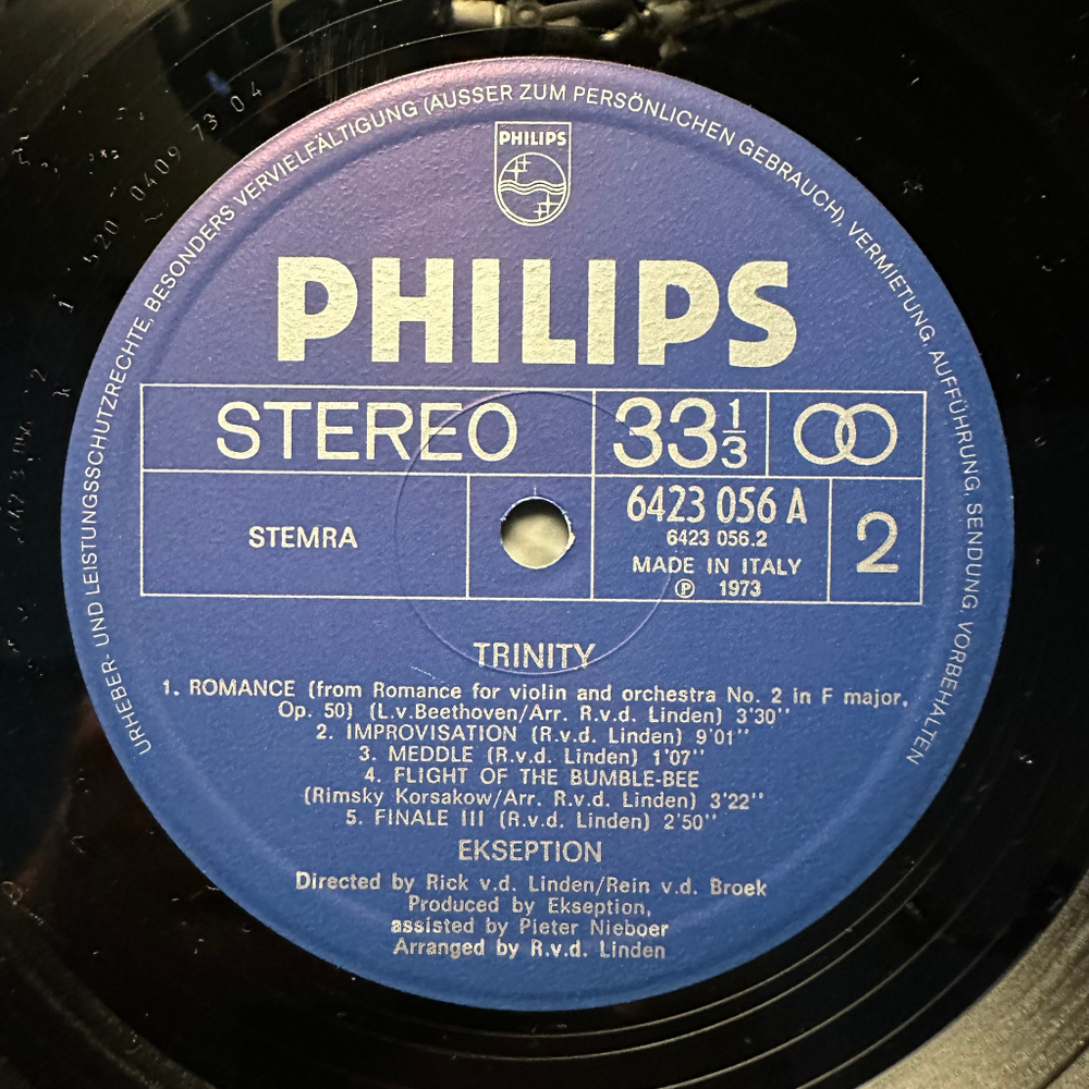 Ekseption - Trinity (Европа 1973г.)