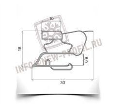 Уплотнитель для холодильника DAEWOO FR-661NW х.к 535*795 мм(015)