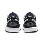 Мужские кроссовки Air Jordan 1 Low "Black White Grey" 553558-040