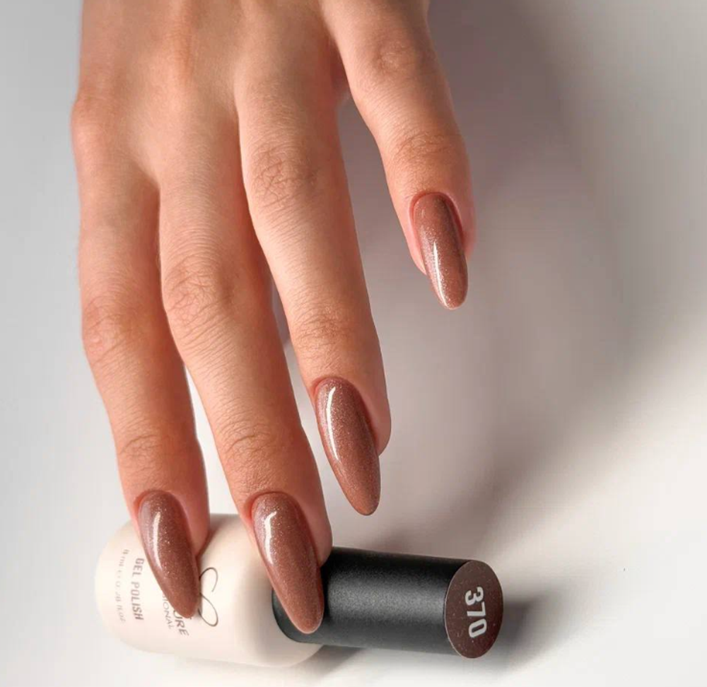 Lovia Cure Гель-лак Coffee Spark 370, 8 мл2