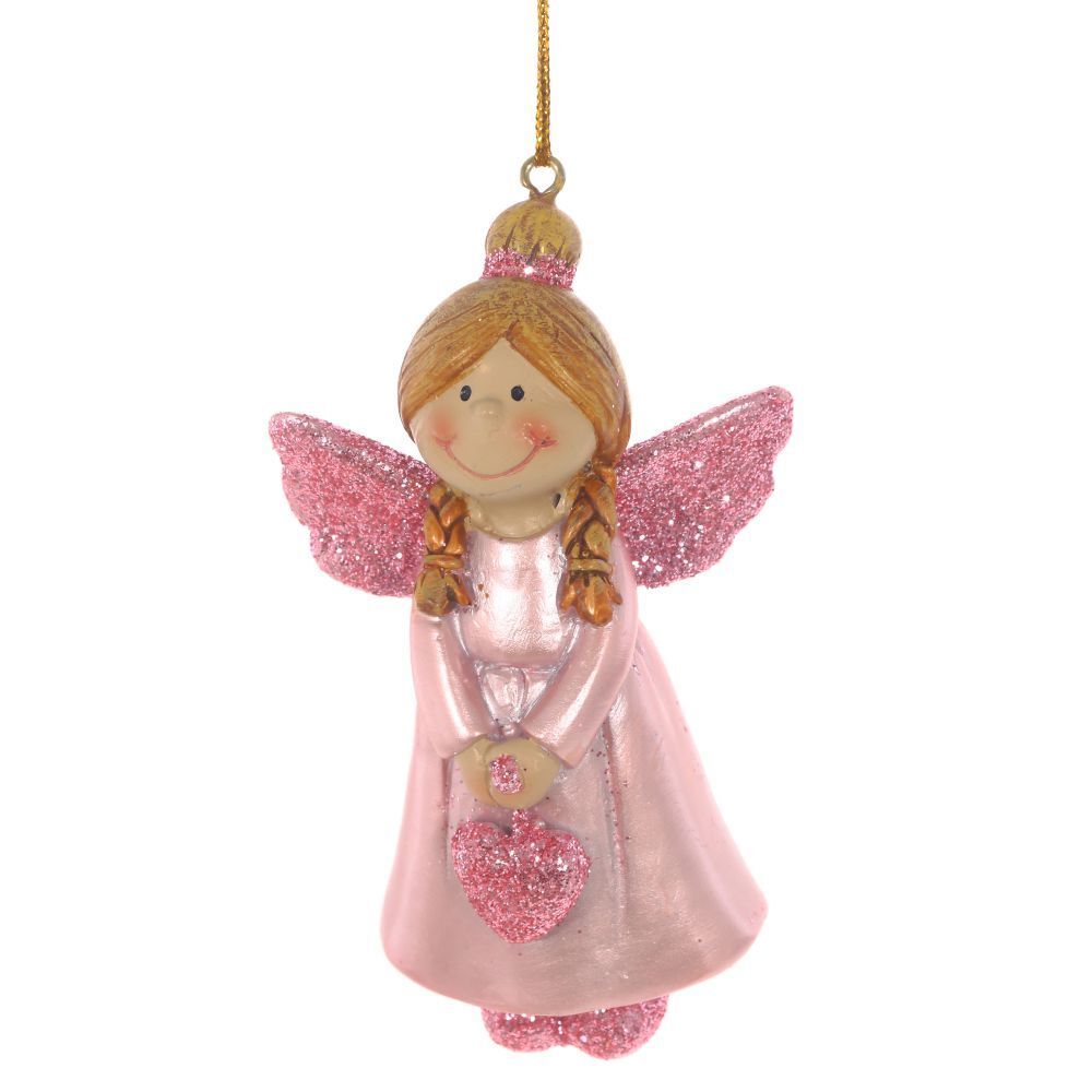 GAEM Украшение новогоднее "Ангелочек, L6 W4 H9,5 см, 2в.