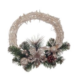 GAEM Изделие декоративное "Венок", L30 W9 H30 см
