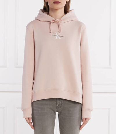 Худи Monogramem CALVIN KLEIN JEANS - пудро-розовый(J20J223275)