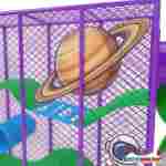 Детский лабиринт «В гостях у Галактики», 8,8×1,2×3,5 м