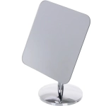 Зеркало настольное «ФОРТУНА БРИ», квадрат, цвет металл, 25*15см (коробка)