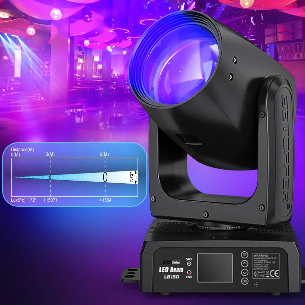 Вращающаяся голова Led Beam 100w, Big Dipper