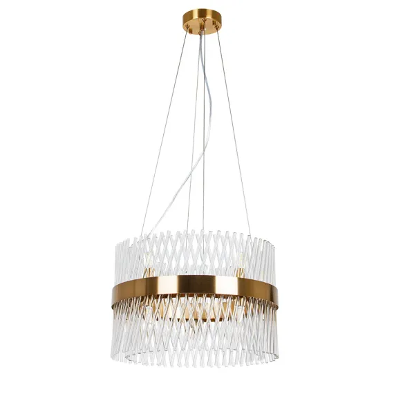Подвесная люстра Arte Lamp ACAPULCO A1073LM-10PB