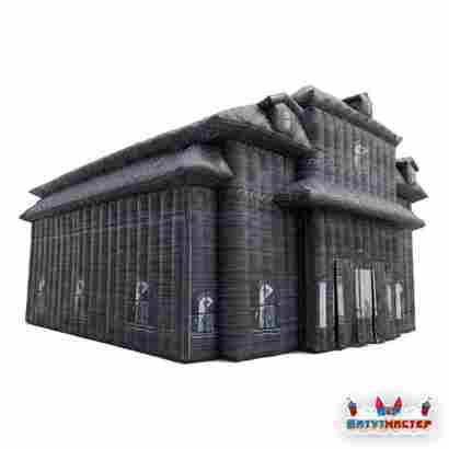 Надувной дом ужасов «Тьма», 15×15×9,8 м