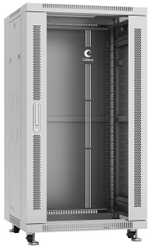 Шкаф напольный 19", 22U Cabeus SH-05C-22U60/100