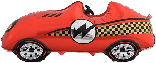 Шар фольга фигура 109см Гоночная машина Формула 1