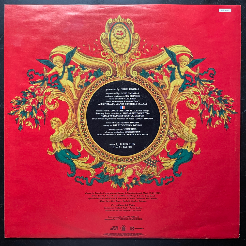 Elton John ‎– The One (Голландия 1992г.)