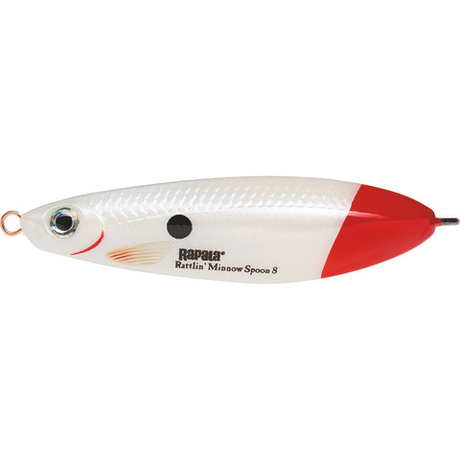 Незацепляйка RAPALA Rattlin' Minnow Spoon RMSR08 / 8 см, 16 г, цвет PWRT