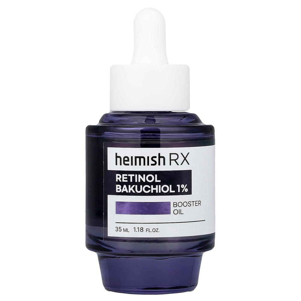Heimish, RX, масло для повышения уровня ретинола бакучиола, 1%, 35 мл (1,18 жидк. унции)