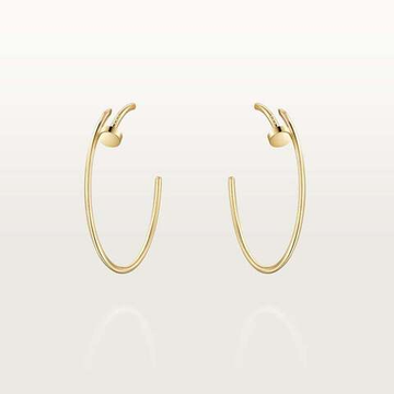 Cartier Серьги Juste un Clou hoop earrings, large model в желтом золоте