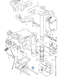 Фиксирующий штифт для лодочных моторов