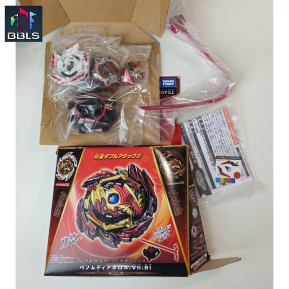 Волчок и лаунчер Venom Diabolos Vanguard Bullet B145 от Takara Tomy