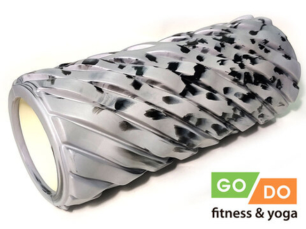 Валик ролл для фитнеса GO DO XW7-33-KM-grey