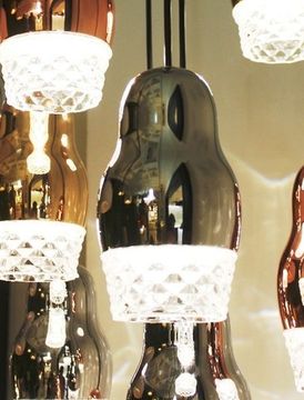 replica of Axo Light Fedora SP 1 pendant lamp ( SILVER  )