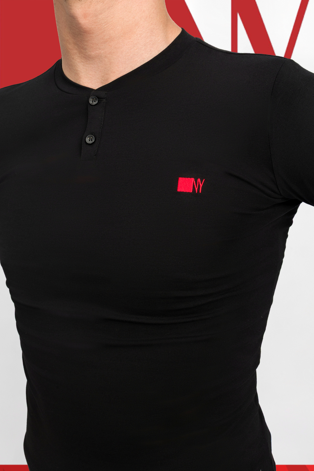 Longsleeve 2-buttons
