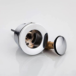 Донный клапан  для раковины, хром, Frap, F61