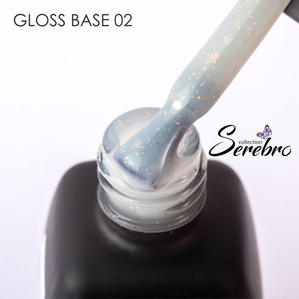 Gloss base №02 &quot;Serebro collection&quot;, 11 мл