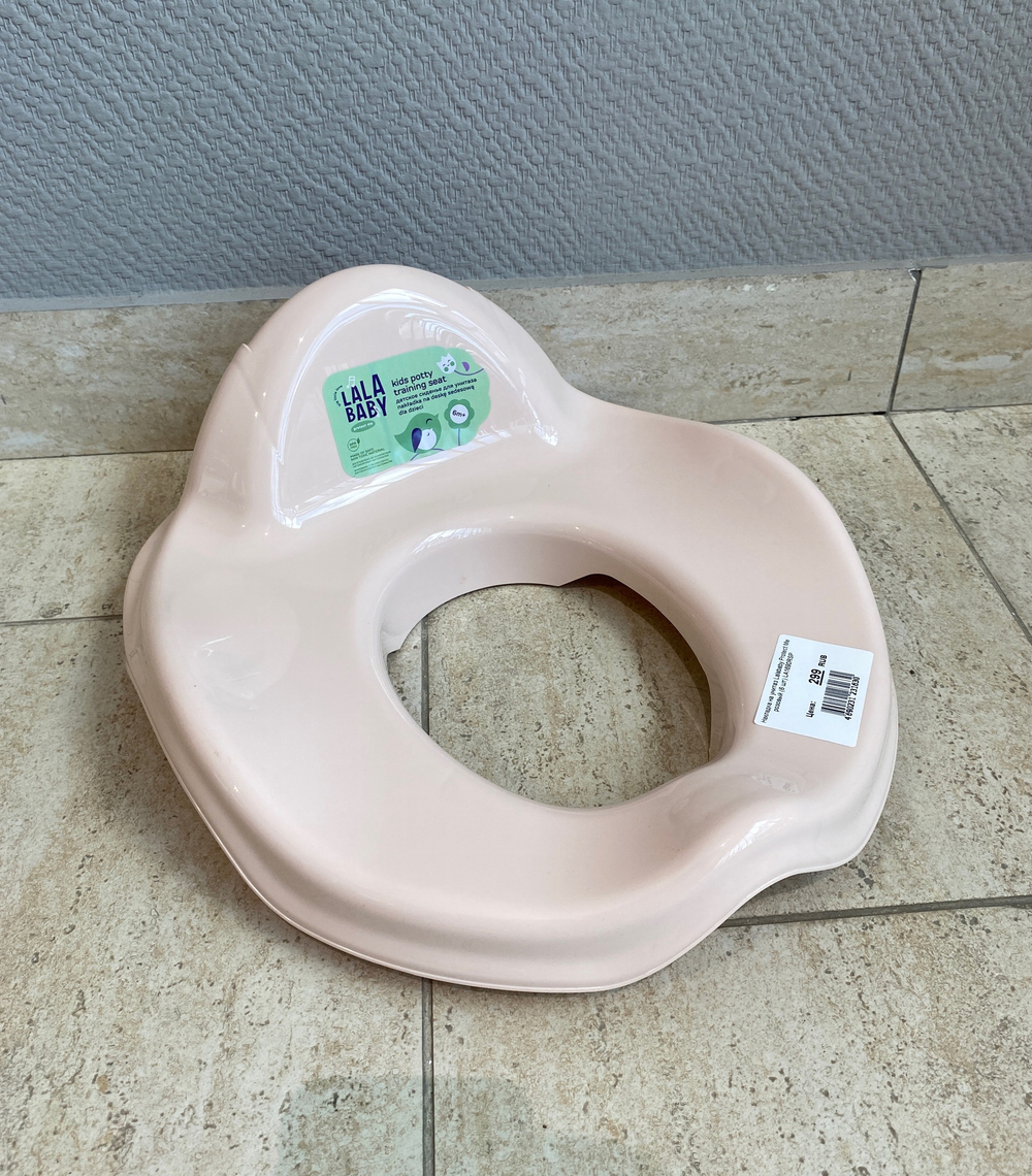 Накладка на унитаз Lalababy Protect Me розовый (6 шт) LA1690RSP