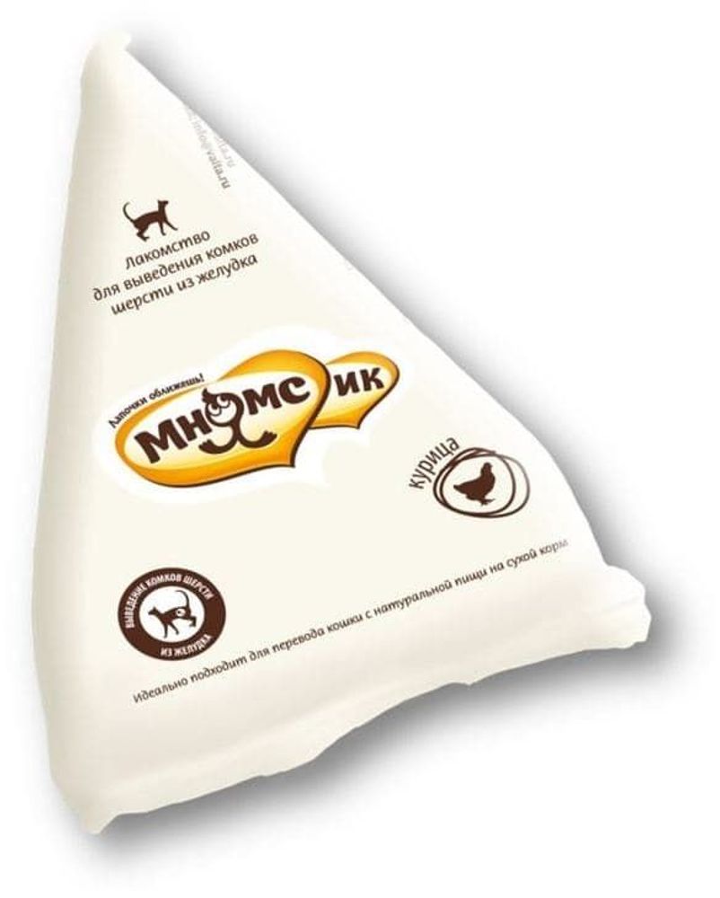 МнямсИК Лакомство для выведения комков шерсти из желудка 20 г