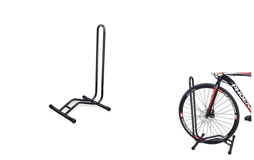 Стойка демонстрационная под колесо для велосипедов, универсальная, стальная, черная