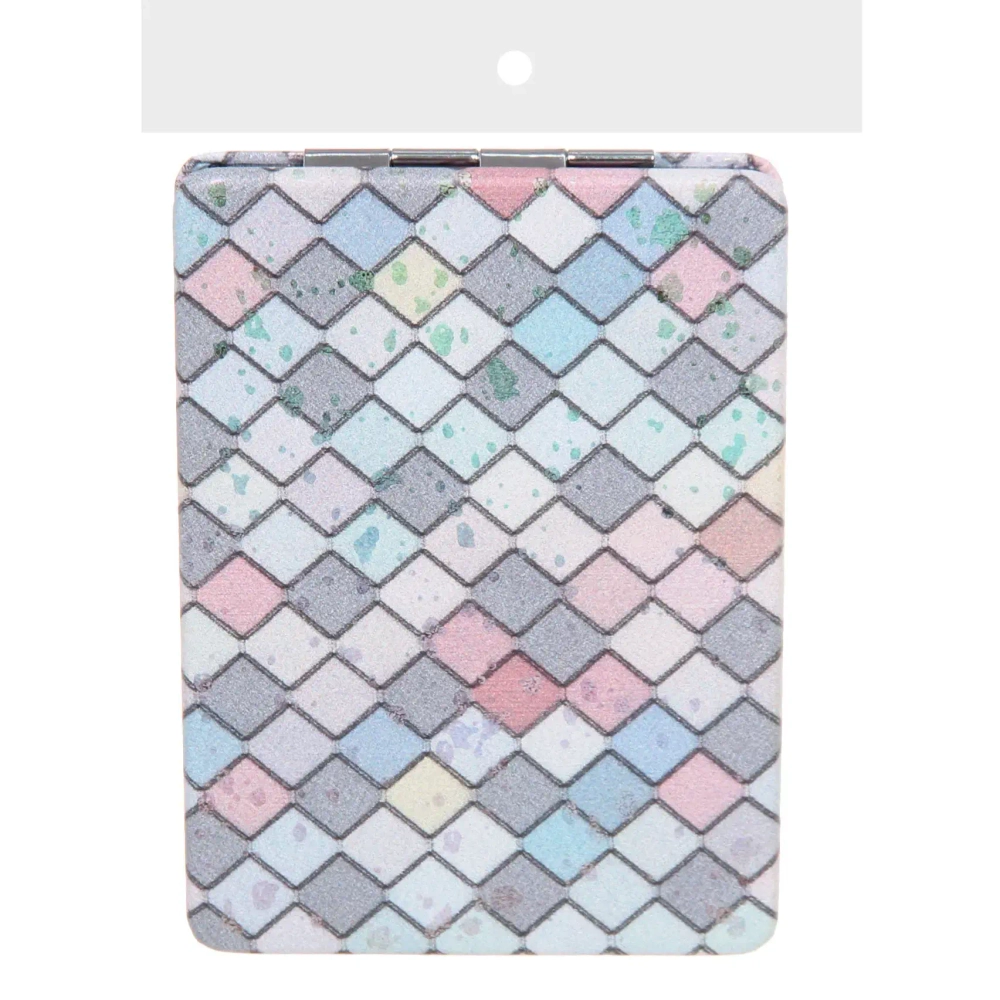 Зеркало косметическое двойное «ФРАТЕЛЛИ», русалочка, 6*8,5см (пакет с подвесом)