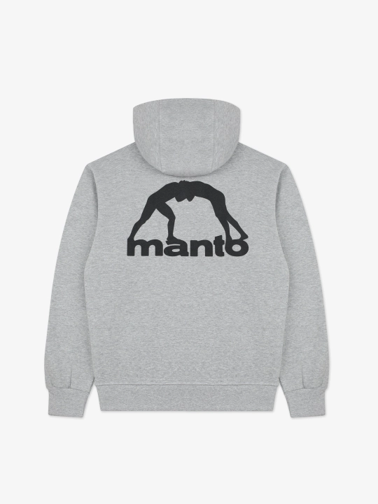 Худи MANTO PEACEFUL VIOLENCE серое