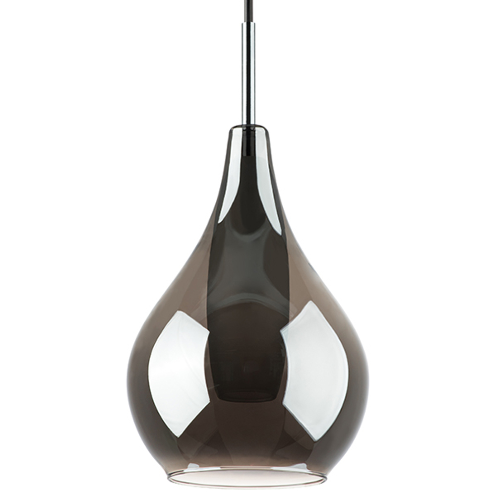 803037 Подвес PENTOLA 1х25W G9 ХРОМ/ДЫМЧАТЫЙ