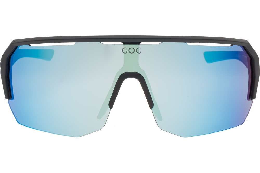 Спортивные очки GOG Bragi / Matt Black / White-Blue Lens
