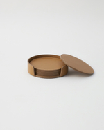 Набор круглых костеров для бокалов Sand | 6 шт