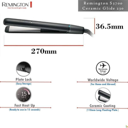 Выпрямитель Remington S3700 черный