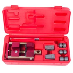 МАСТАК (102-10046C) Приспособление для развальцовки тормозных трубок, 4.75, 6.00 мм, кейс, 7 предметов